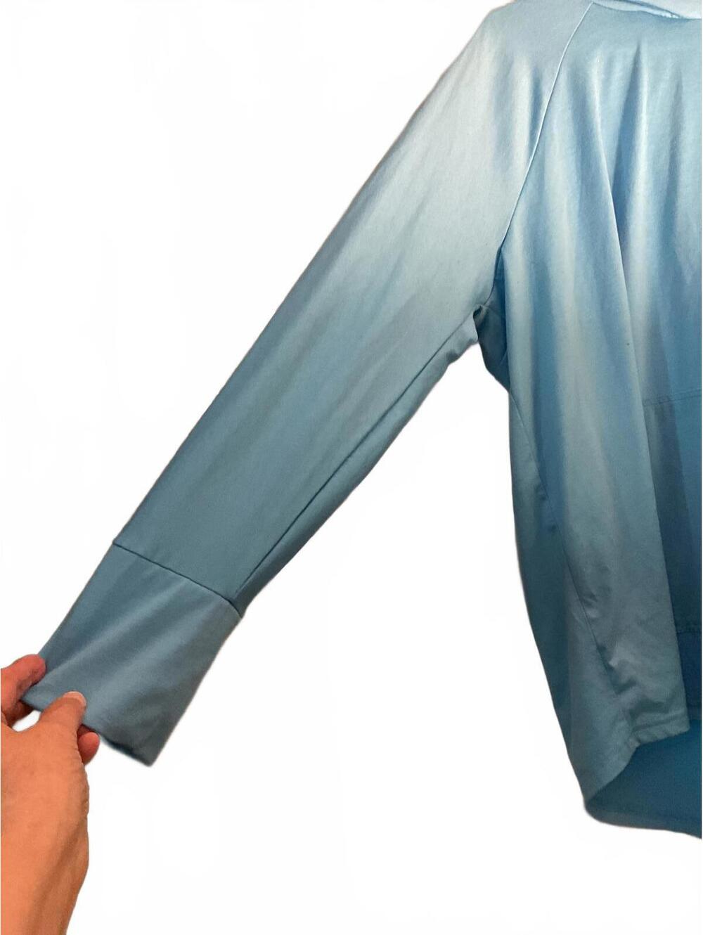 LuLaRoe Sky Blue Hoodie Size 2XL - Picture 3 of 8